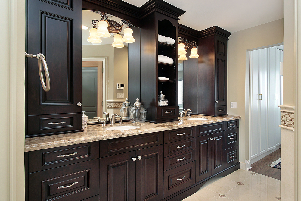 Vanity in master bath